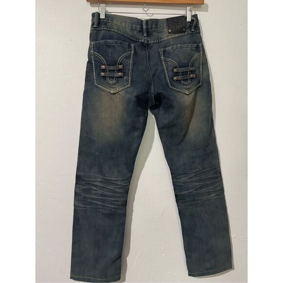 Ring of Fire slim straight Gage st jeans 32x34 - Picture 8 of 10